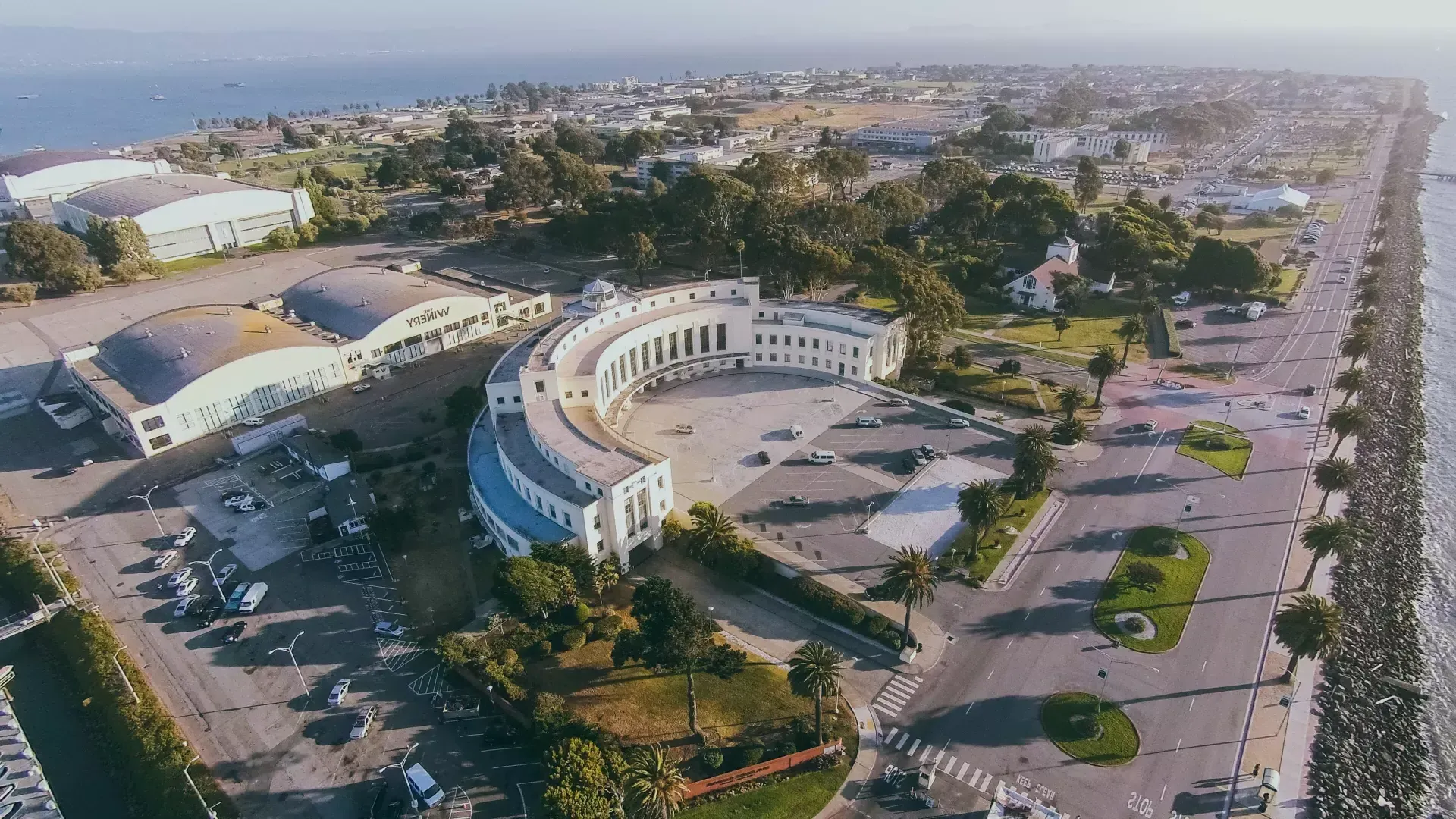 Aerial of Treasure Island